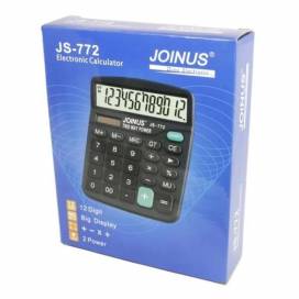Калькулятор Joinus JS-772 12 розрядов, средний, чёрный Калькулятор Joinus JS-772 12 розрядов, средний, чёрный