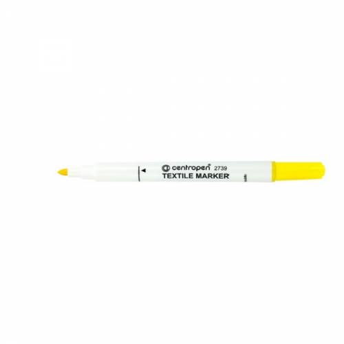 Маркер по ткани Centropen 2739-05 2 мм желтый