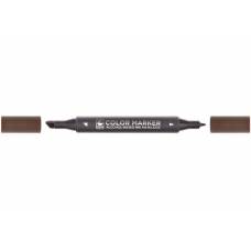 Маркер художественный двухсторонний для эскизов STA 3202- 98, орех коричневый