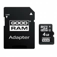 Накопитель MicroSD GoodRam  4Gb (class 4)