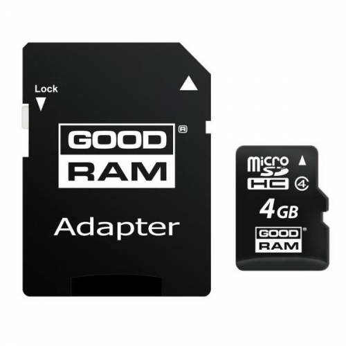 Накопитель MicroSD GoodRam  4Gb (class 4)