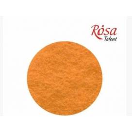 Фетр Rosa A4 (21*28см) поліестер 180г/м2 165 FW-H006 помаранчевий