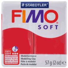 Глина полимерная FIMO Soft 57г 8020-26 вишневый