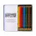 Цветные карандаши Koh-i-noor акварельные Mondeluz 12цв 3722 профессиональная серия, металлическая упаковка
