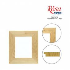 Заготовка дер Рамка багетная Rosa 15*55мм 20*30см плоская клееная модерн 