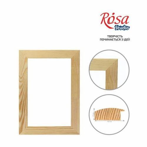 Заготовка дер Рамка багетная ТМ "Rosa Studio" 17*40мм 25*35см