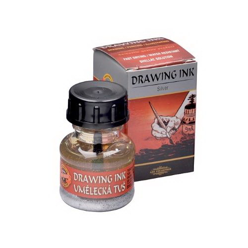 Туш KIN 20г художня Срібло