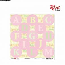 Бумага Rosa Talent с рис 30,5*30,5см 180г/м2 "First memories" 5