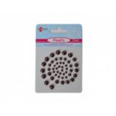 Декор. елемент: Перлини самокл TM Santi 740135 шоколадний 50шт