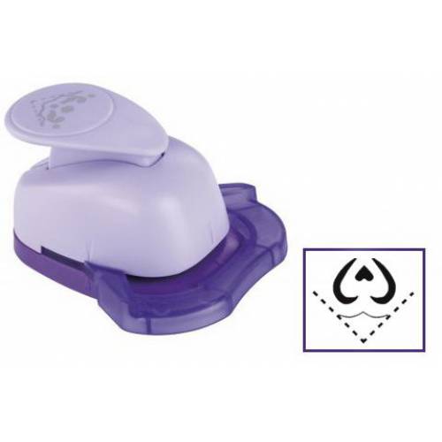 Дырокол Dalprint угловой, 2,5см Сердце 2 JCDZ-210B-950-