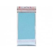 Открытка/ Набор заготовок Santi 952264 10*20см 250г/м2 голубые-перламутр 5шт