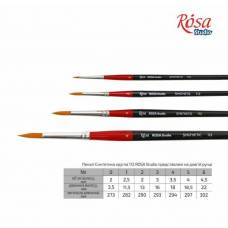 Пензель RS синтетика круглий , д.р.112, № 4