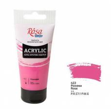 Краска акриловая Rosa Studio 75мл 422 Розовая
