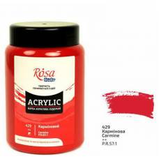 Краска акриловая Rosa Studio 400мл 429 Карминовая
