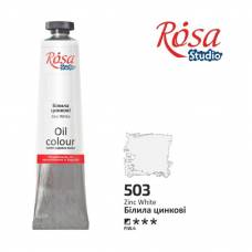 Краска масляная Rosa Studio 45мл 503 Белила цинковые