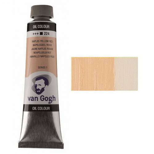 Краска масляная RT VAN GOGH 40мл 224 Неаполитанская желто-красная Краска масляная RT VAN GOGH 40мл 224 Неаполитанская желто-красная