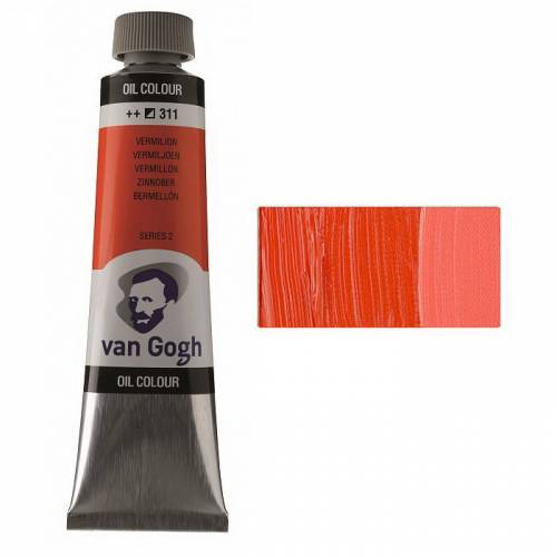 Краска масляная RT VAN GOGH 40мл 311 Киноварь