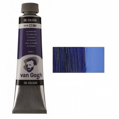 Краска масляная RT VAN GOGH 40мл 504 Ультрамарин