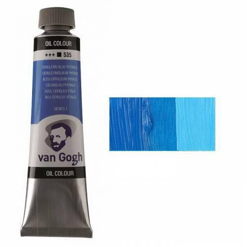 Краска масляная RT VAN GOGH 40мл 535 Церулеум голубой ФЦ