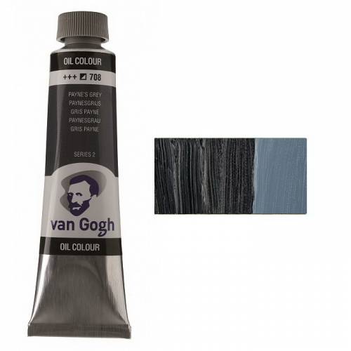 Краска масляная RT VAN GOGH 40мл 708 Серая пейна