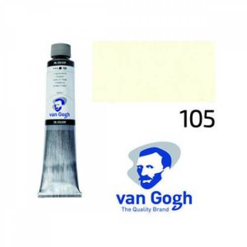 Краска масляная RT VAN GOGH 200мл 105 Белила титановые