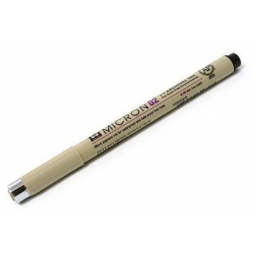 Линер Sakura Pigma Micron черный 0,2мм Линер Sakura Pigma Micron черный 0,2мм