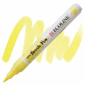 Маркер Royal Talens Ecoline Brush Pen №205 желтый лимонный