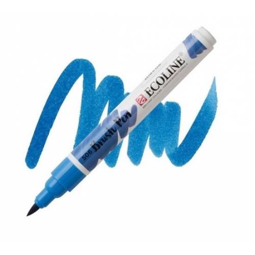 Маркер Royal Talens Ecoline Brush Pen №506 ультрамарин темный