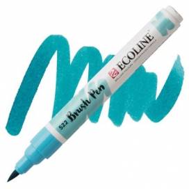 Маркер Royal Talens Ecoline Brush Pen №522 бирюзовый синий