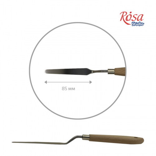 Мастихін Rosa Studio 11907, 8,5см, прямокутний