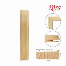 Модульная планка ТМ Rosa №1 18*40мм   18см