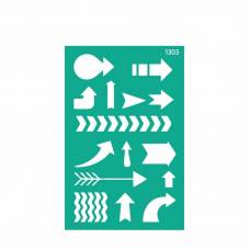 Трафарет Rosa Talent многораз самокл 13*20см 1303 Абстакция фоновый