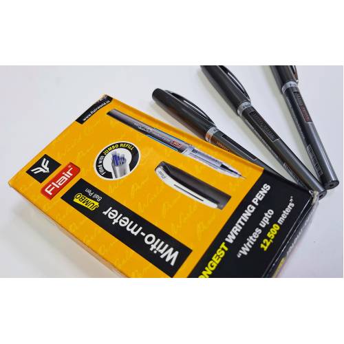 Ручка Flair Writometr Jumbo 12.5км 871 чёрный