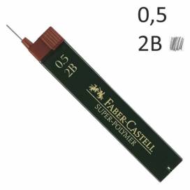Грифель для мех кар Faber 0,5 1205 Super Polimer 2B Грифель для мех кар Faber 0,5 1205 Super Polimer 2B