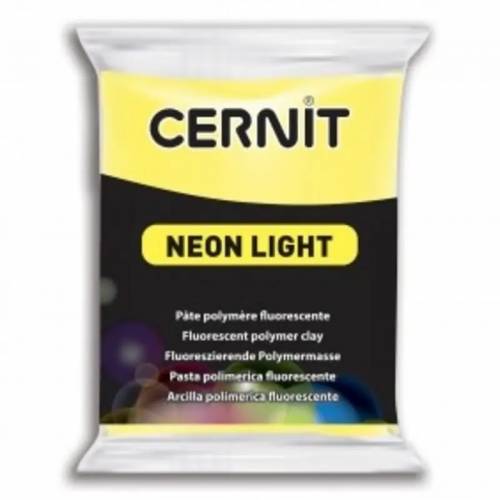 Глина полімерна Cernit 56г Neon 700 жовтий