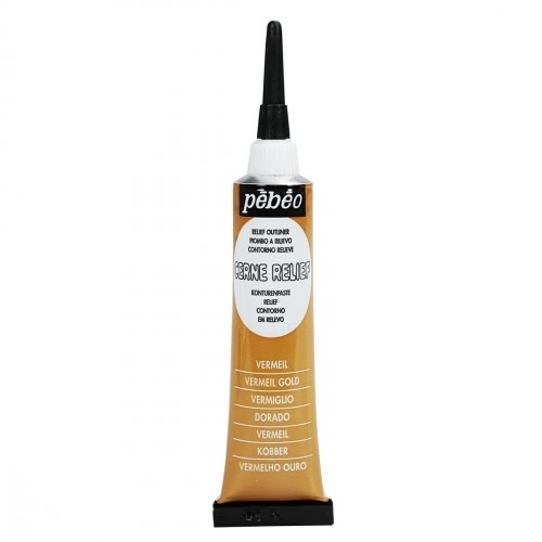 Контур Pebeo для стекла 20мл Cerne Relief Vitrail Позолота P-460000