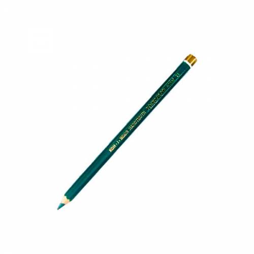 Карандаш Koh-i-noor цветной для графики и рисунка Polycolor 3800 bluish green/блакитно-зелений 21 Карандаш Koh-i-noor цветной для графики и рисунка Polycolor 3800 bluish green/блакитно-зелений 21