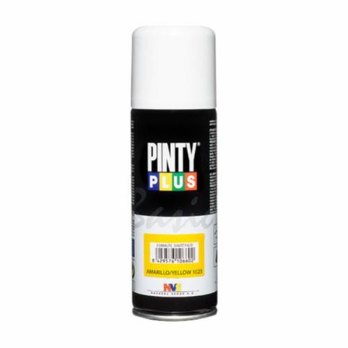 Краска аэрозольная TM Pintyplus Basic на алкидной основе 200мл Жовтий темний