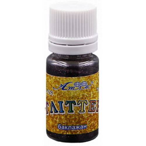 Блёстки (глитер) ТМ Атлас А-928 7гр баклажан