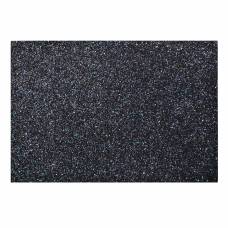 Фетр Santi A4 (21*30) 741818 мягкий Чёрный с глитером