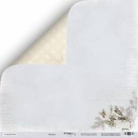 Бумага Scrapmir с рис двухстор 30*30см 190г/м2 SM2800004 Shabby Winter Музыка