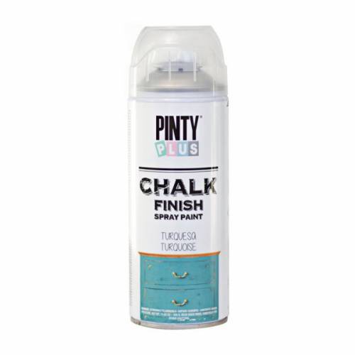Краска аэрозольная TM Pintyplus Chalk-finish на водной основе 400мл Бирюзовая светлая РОЗПРОДАЖ!