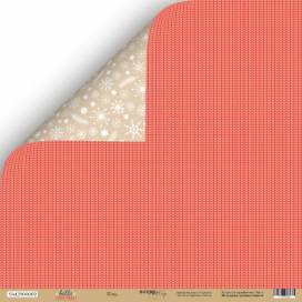 Бумага Scrapmir с рис двухстор 30*30см 190г/м2 SM2900002 Hello Christmas Плед