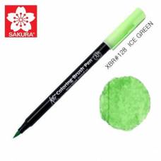 Маркер Sakura KOI Brush акварельный  №128 зеленый ледяной