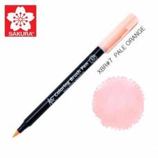Маркер Sakura KOI Brush акварельный  №  7 бледно оранжевый