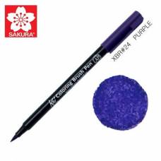 Маркер Sakura KOI Brush акварельный № 24 пурпурный Маркер Sakura KOI Brush акварельный № 24 пурпурный