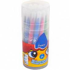 Фломастеры Marco 1633-21PD 21цв Super Washable в пластик.банке