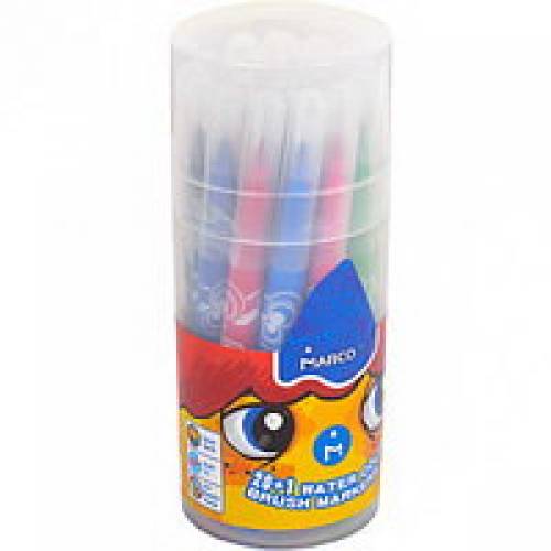 Фломастеры Marco 1633-21PD 21цв Super Washable в пластик.банке