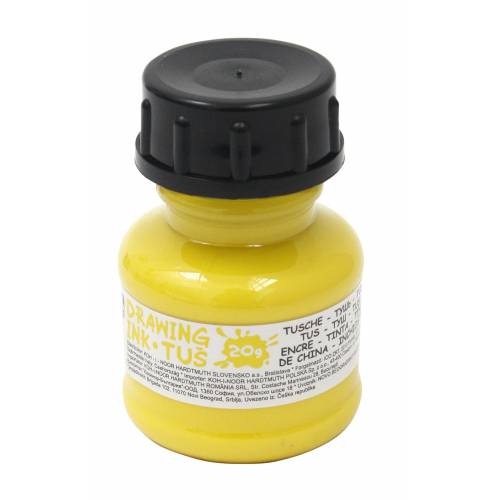 Туш KIN 20г для креслення Жовта