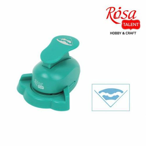 Дырокол Rosa угловой, 2,5см Узор №15